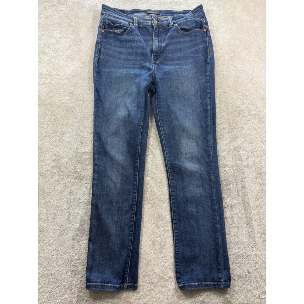 Judy Blue Womens Skinny Fit Capri Stretch Blue Jeans 13/31 Meas: 31x26.5